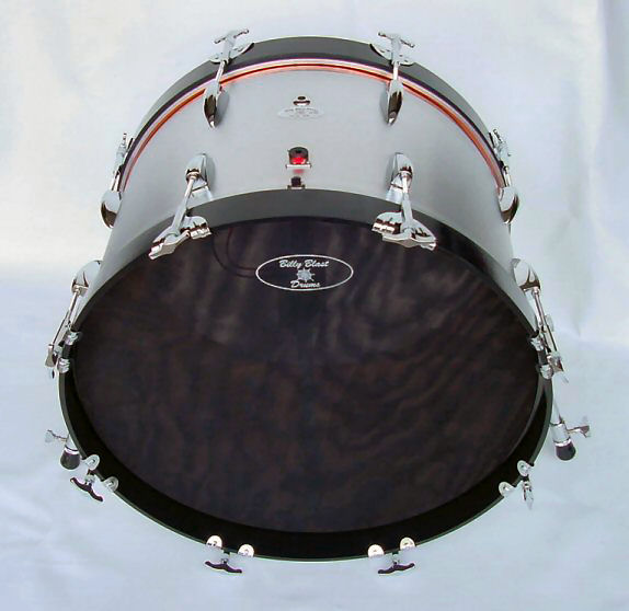 Brushed Aluminum or Brushed Copper Wrap Blastech Bass 20"X12"